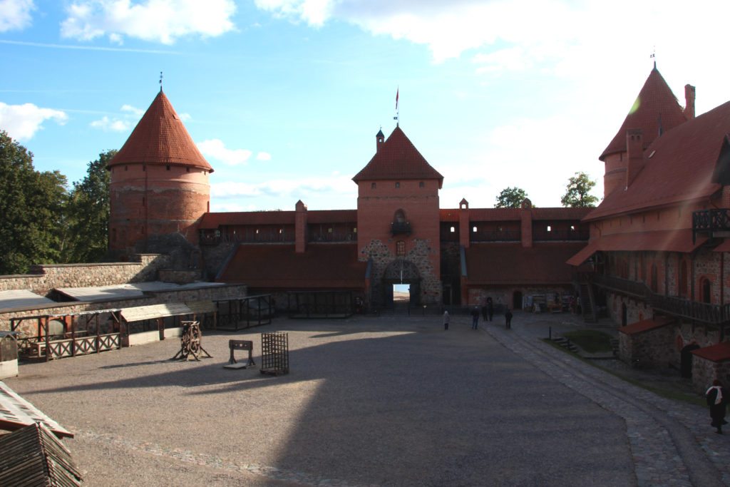 Castillo Trakai interior