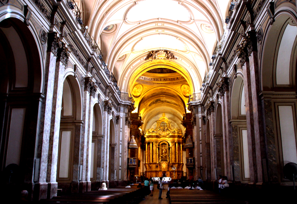 interior catedral Buenos Aires