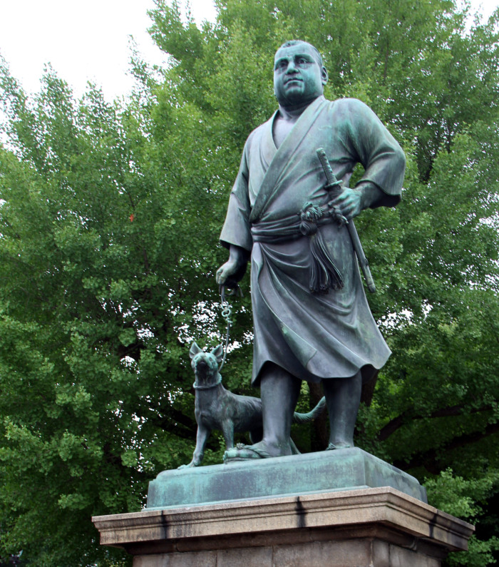 estatua de Saigo Takamori, tokio, ueno