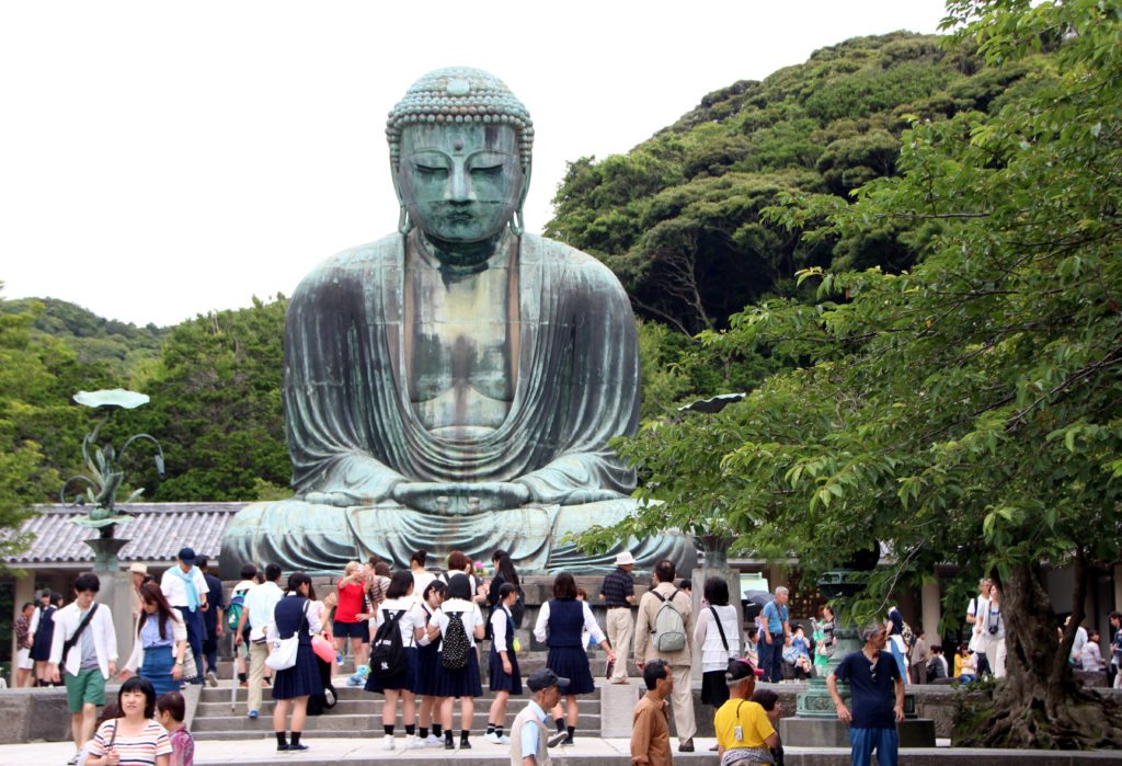 Gran Buda gigante bronce, Daibutsu, Kamakura