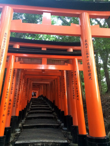 Templo Fushimi Nari, toris rojos