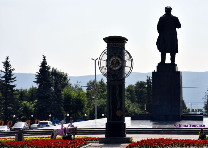 calle-karl-marx-estatua-lenin-krasnoyarsk