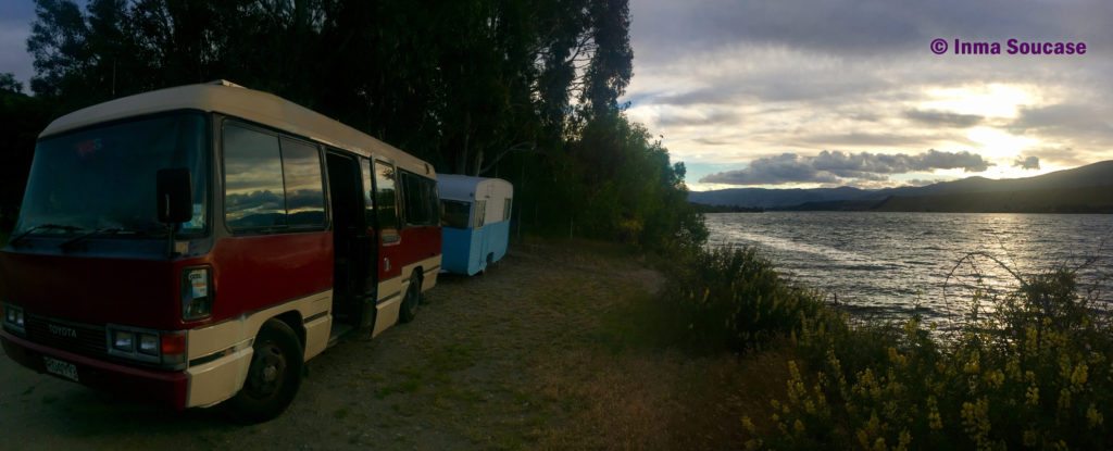 acampar autocaravana Nueva Zelanda