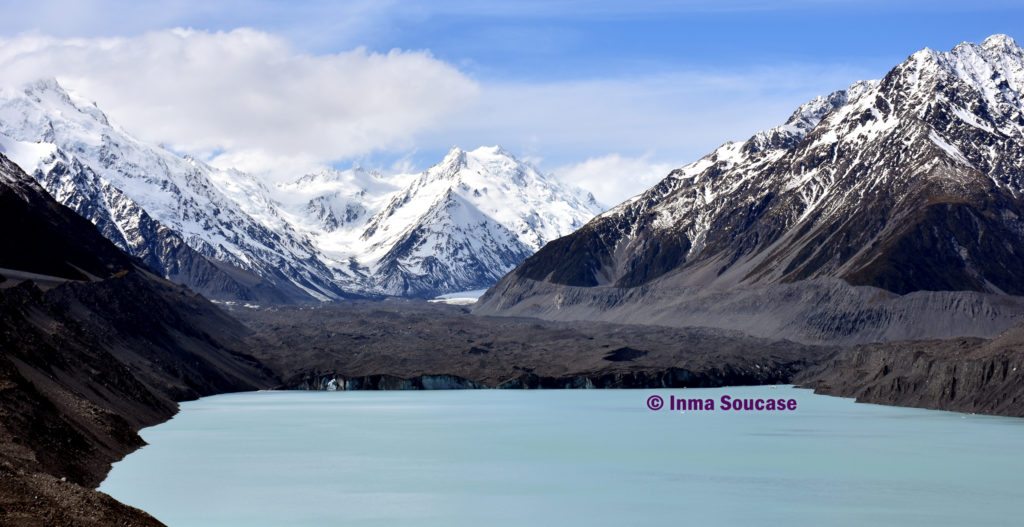 mirador Glaciar Tasman - Nueva Zelanda