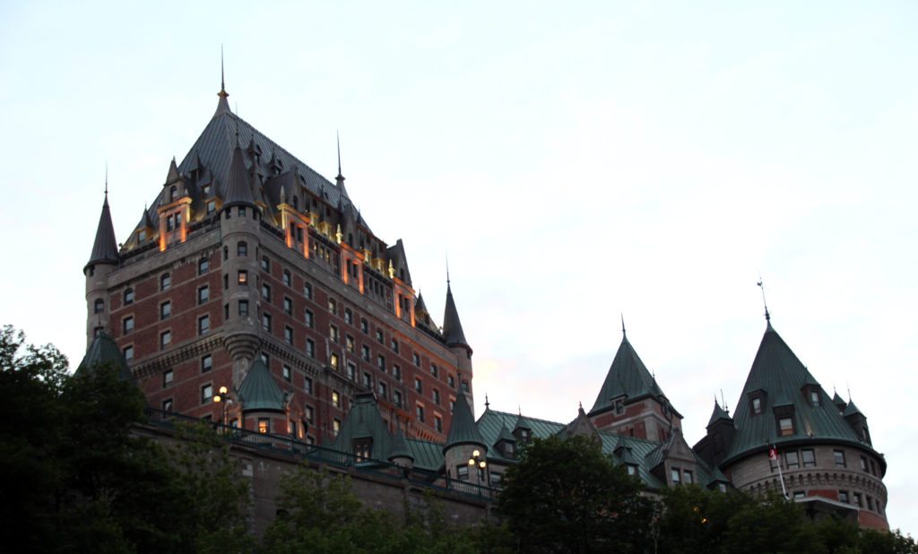 Fairmont chateau frontenac quebec