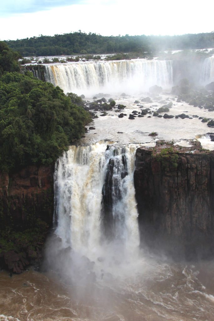 Cataratas do Iguazu, salto de agua doble