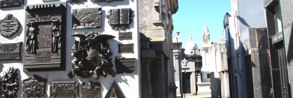 Panoramica Cementerio La Recoleta