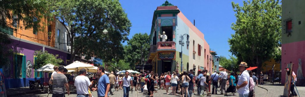 panoramica entrada Barrio Caminito