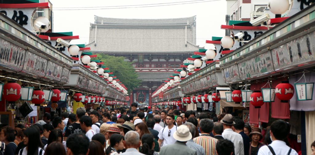 calle Nakamise, Templo Sensoji