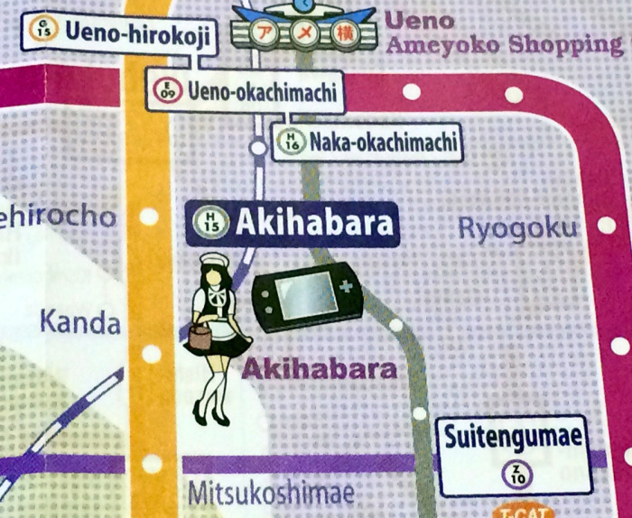 como llegar Akihabara, barrio Tokio