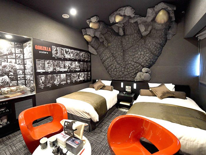 Habitacion Godzilla, Hotel Gracery Shinjuku, Tokio