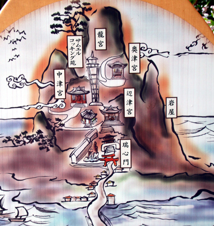 mapa animado Enoshima