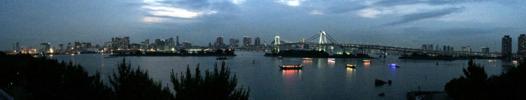  bahia tokio, desde Odaiba