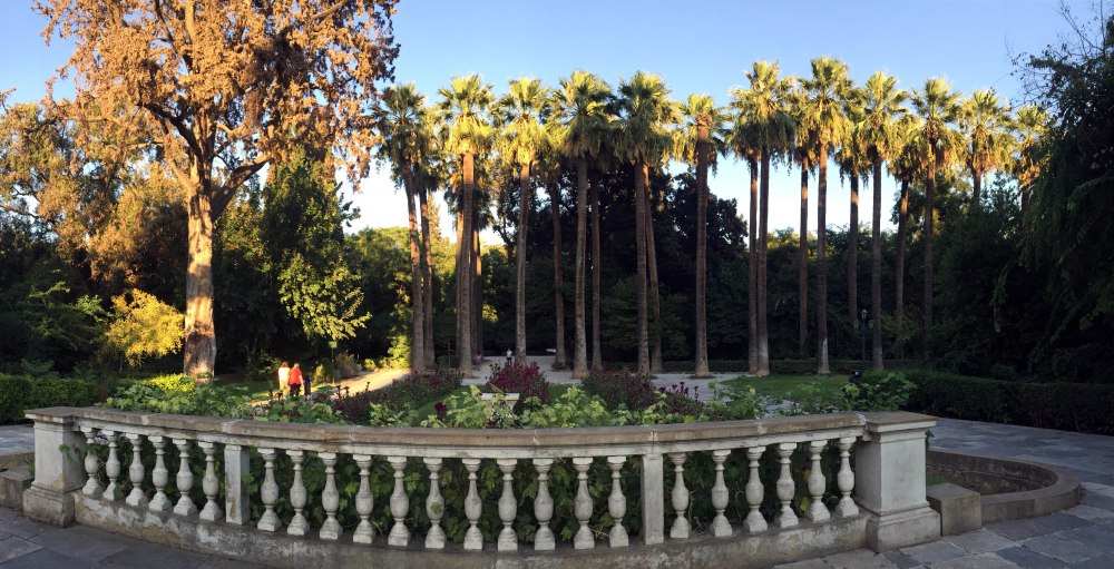 entrada jardin nacional, atenas