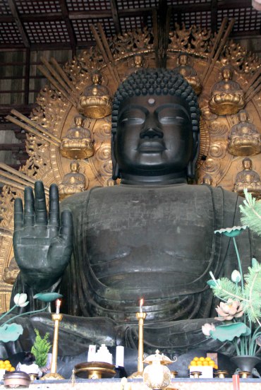 Templo Todaiji, gran Buda bronce, Nara