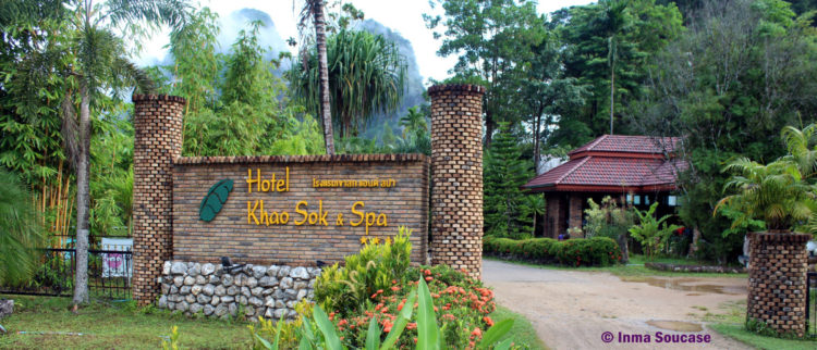 Hotel Khao Sok and spa - entrada