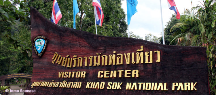 parque nacional Khao sok - entrada centro visitantes