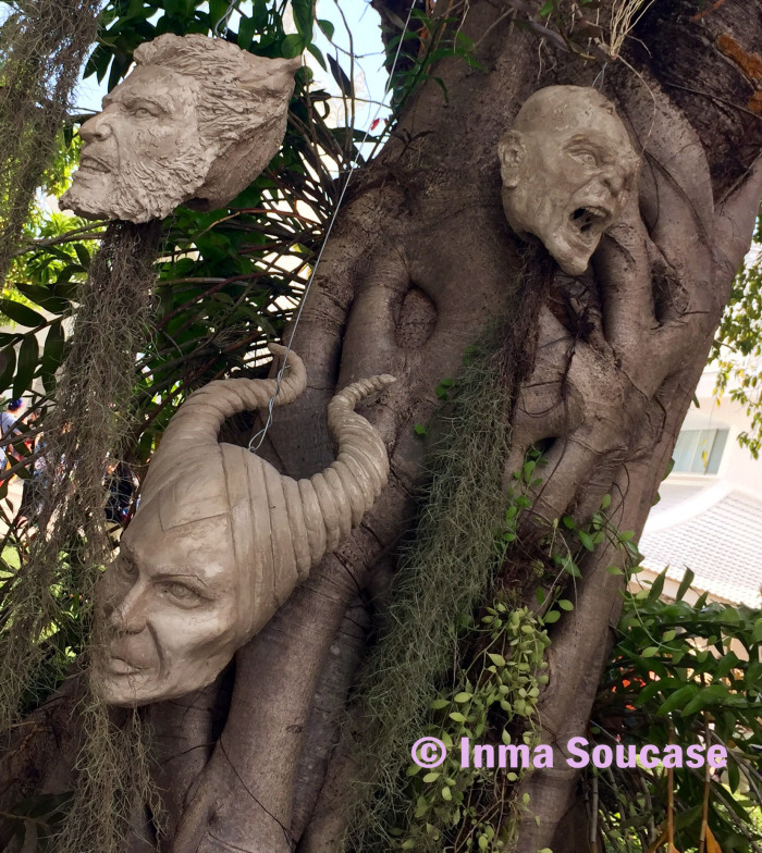 Wat Rong Khun - Lobezno, malefica, orco