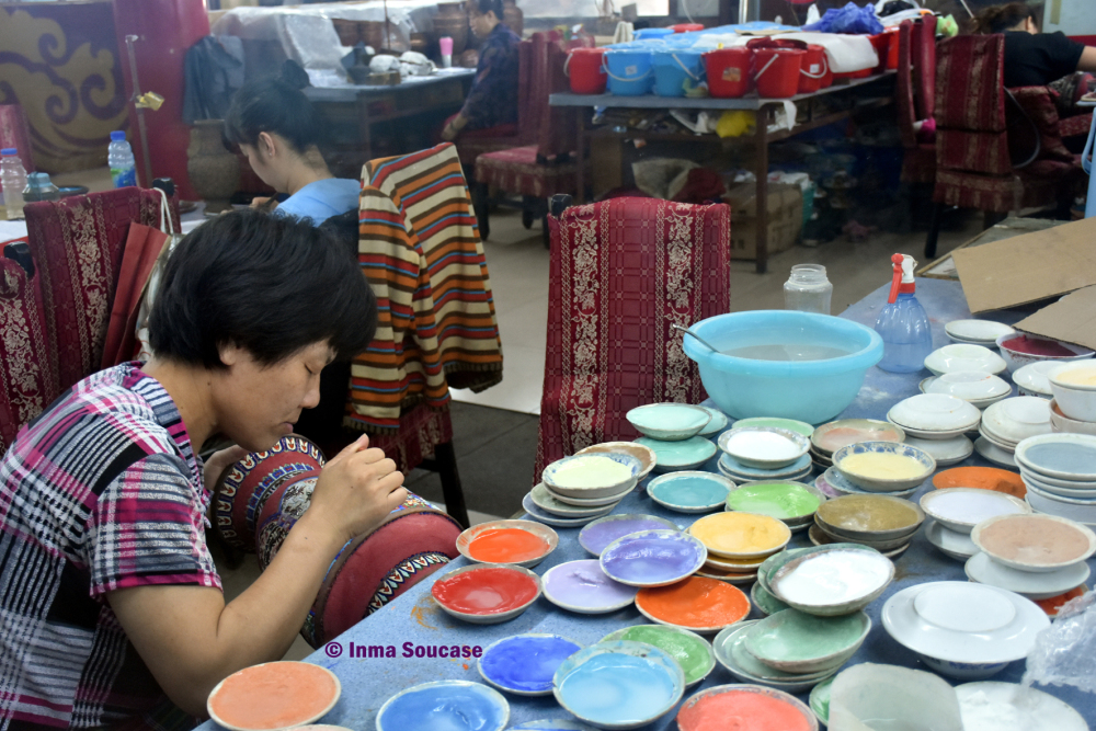 pintando-jarrones-china