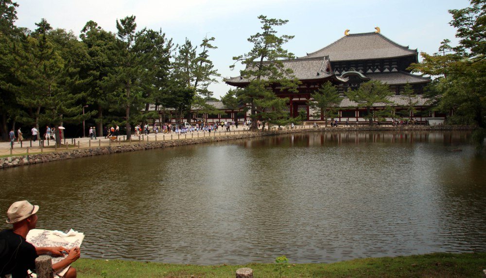 exterior templo Todaiji, Nara