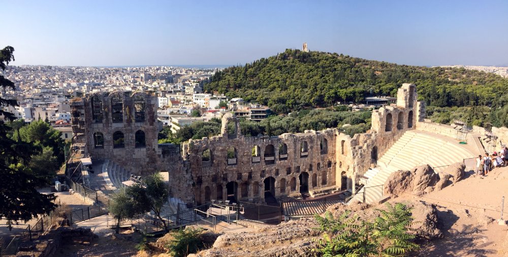 Odeon de Herodes atico, Acropolis Atenas