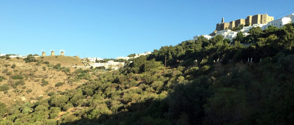 Panoramica Monasterio de San Juan, Patmos