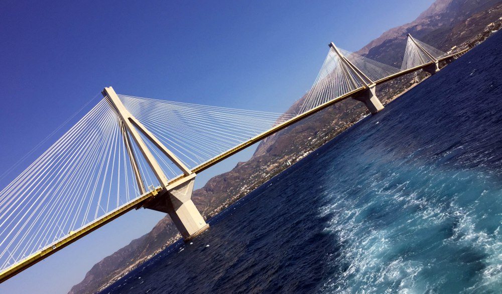 puente mas largo Europa, Grecia