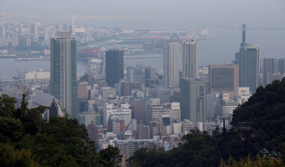 vistas de Kobe, Monte Rokko