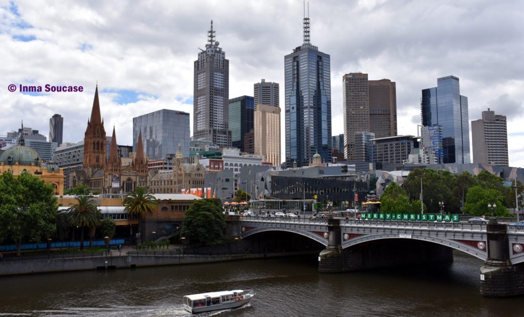 rio Yarra - skyline Melbourne