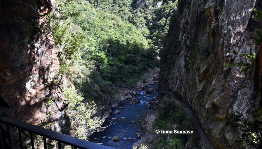 Karangahake desfiladero minas puentes