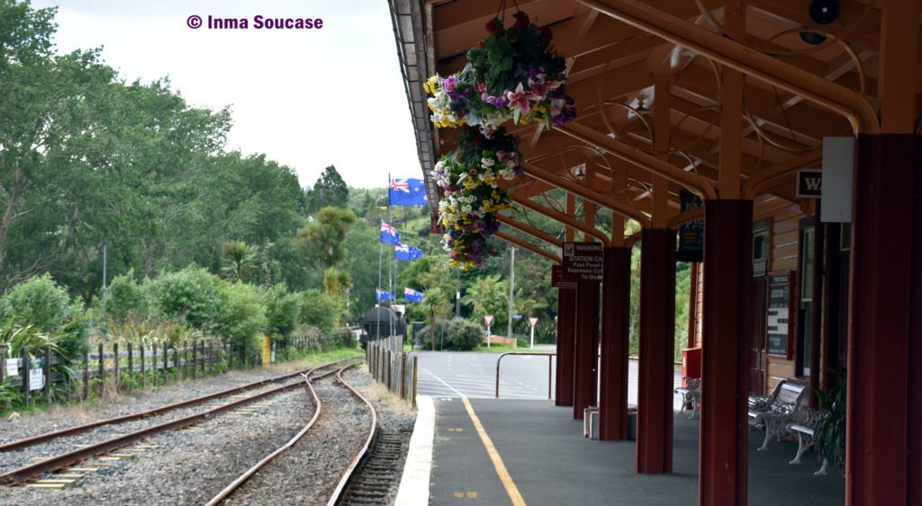 tren Waikino historico